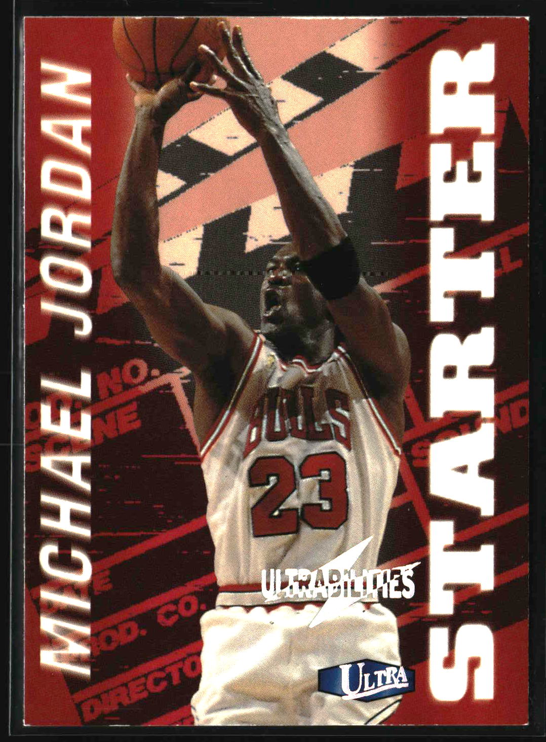 Michael Jordan 1997-98 Ultra Ultrabilities Starter #1 S