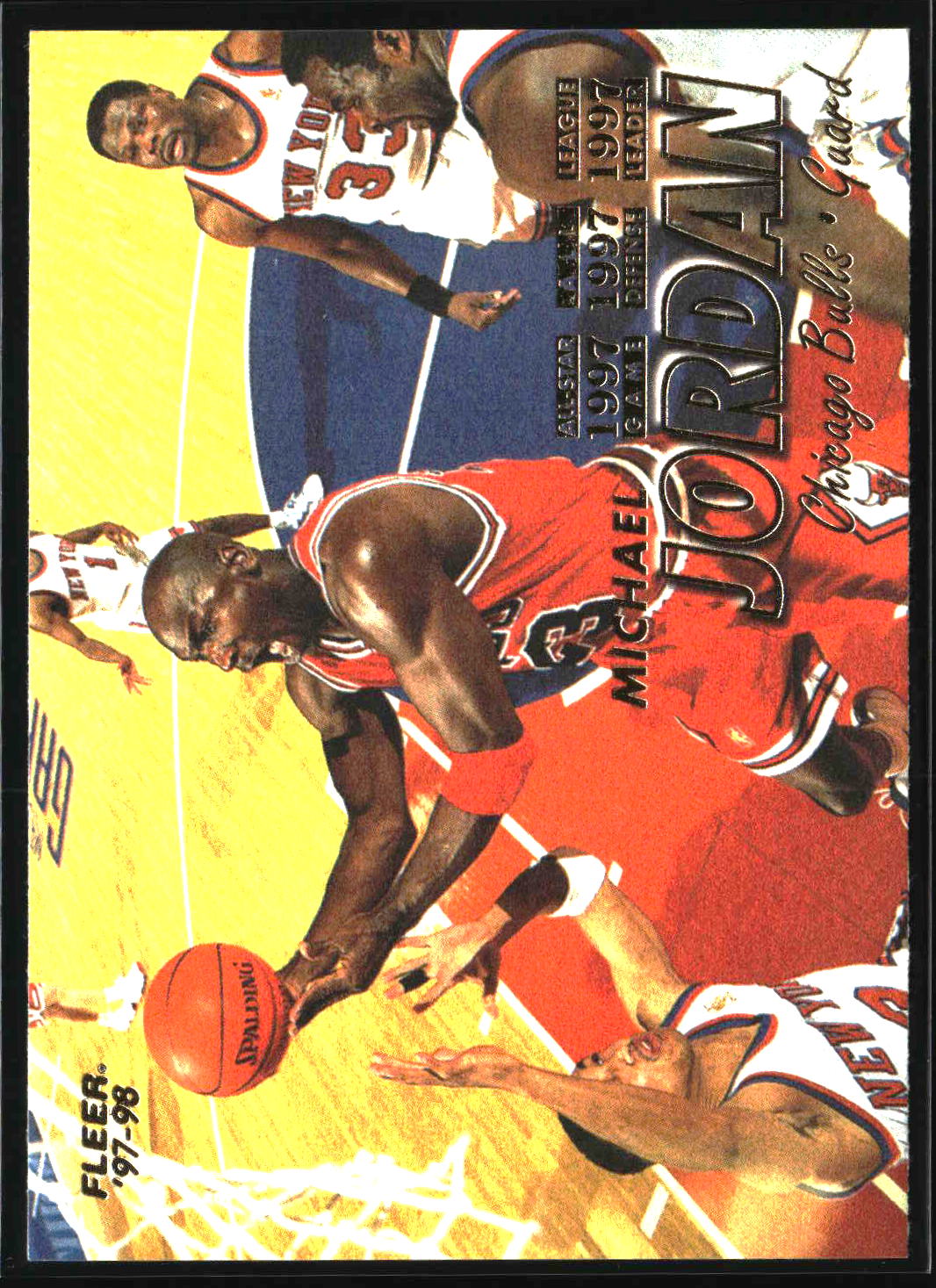 Michael Jordan 1997-98 Fleer #23