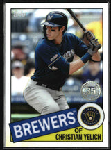 Christian Yelich 2020 Topps Chrome 1985 Topps Baseball #85TC-15