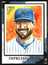Jacob deGrom 2019 Topps Gallery Impressionists #IM-17