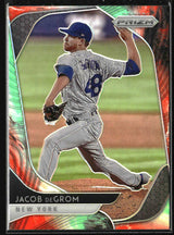 Jacob deGrom 2020 Panini Prizm Cosmic Haze Prizm #35
