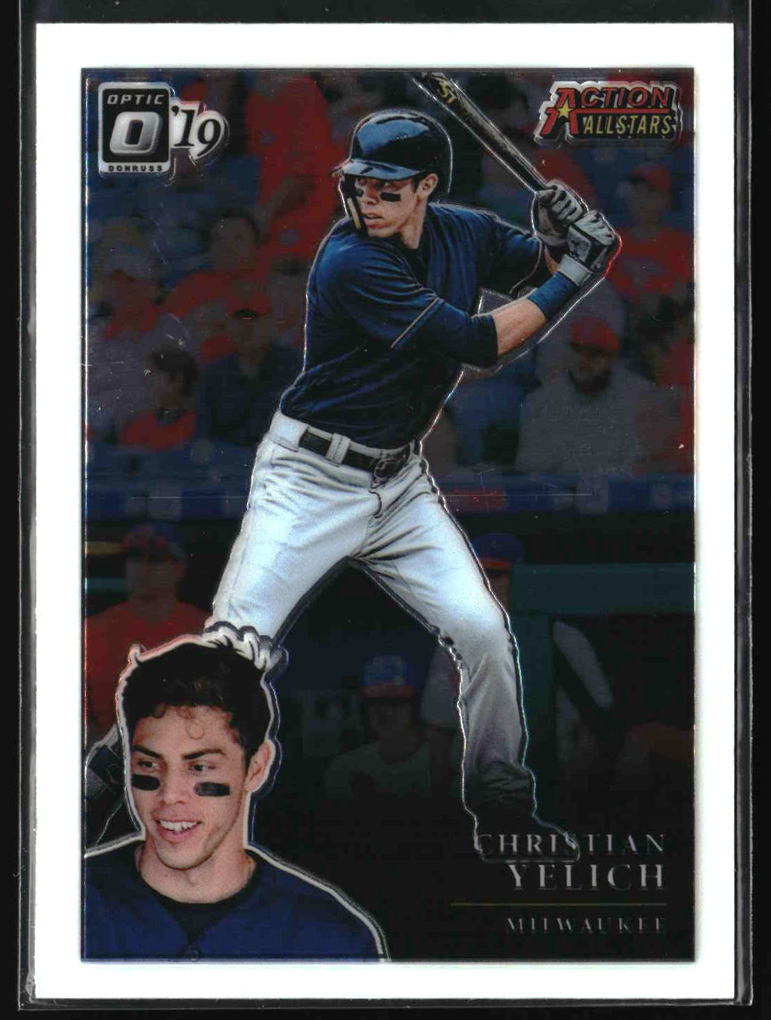 Christian Yelich 2019 Donruss Optic Action Allstars #AA-13