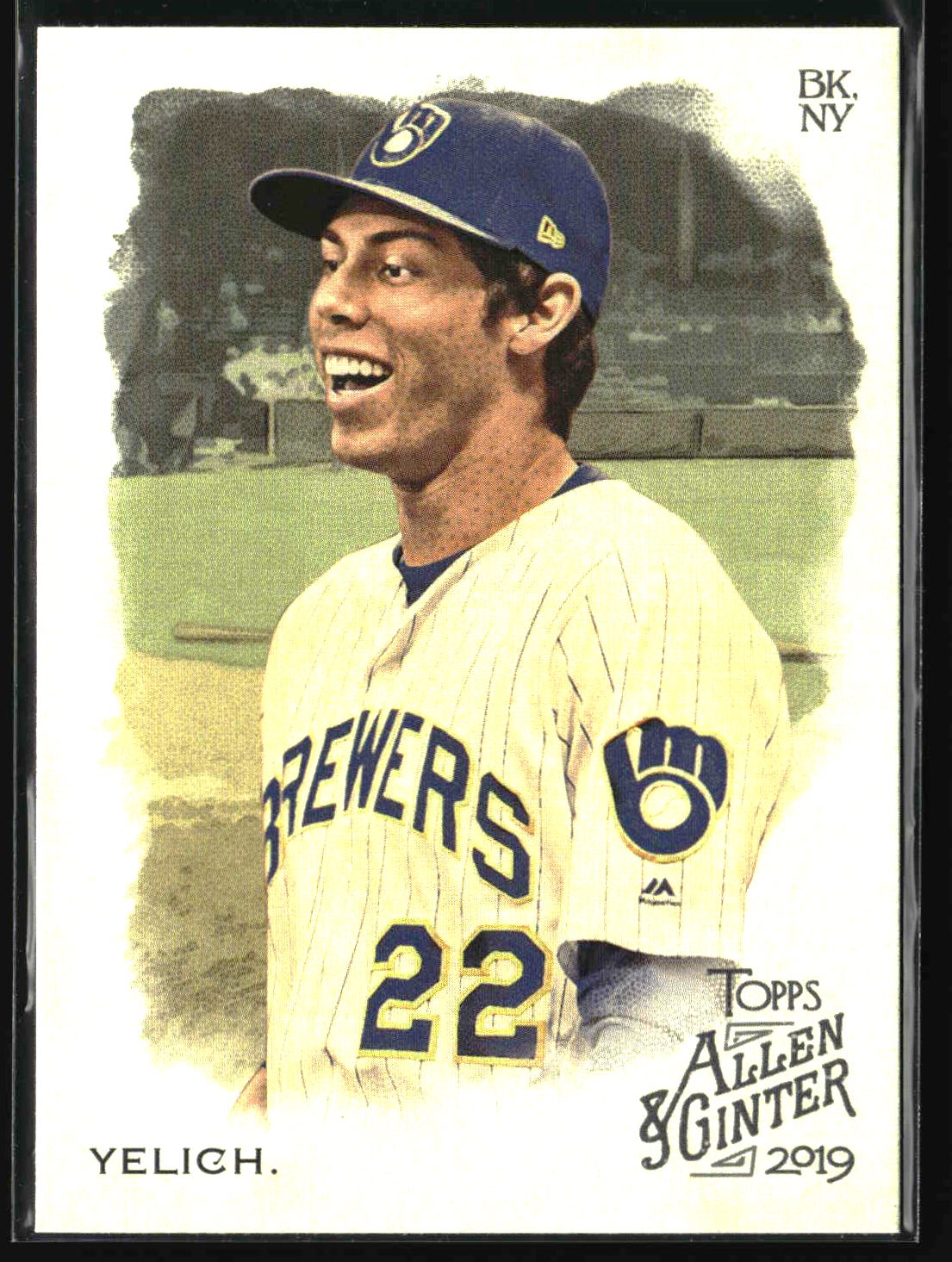 Christian Yelich 2019 Topps Allen & Ginter #2