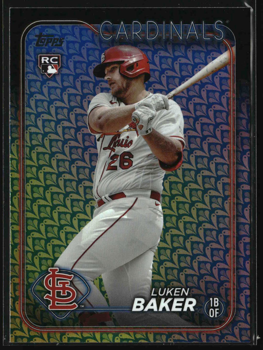 Luken Baker 2024 Topps Holiday #207