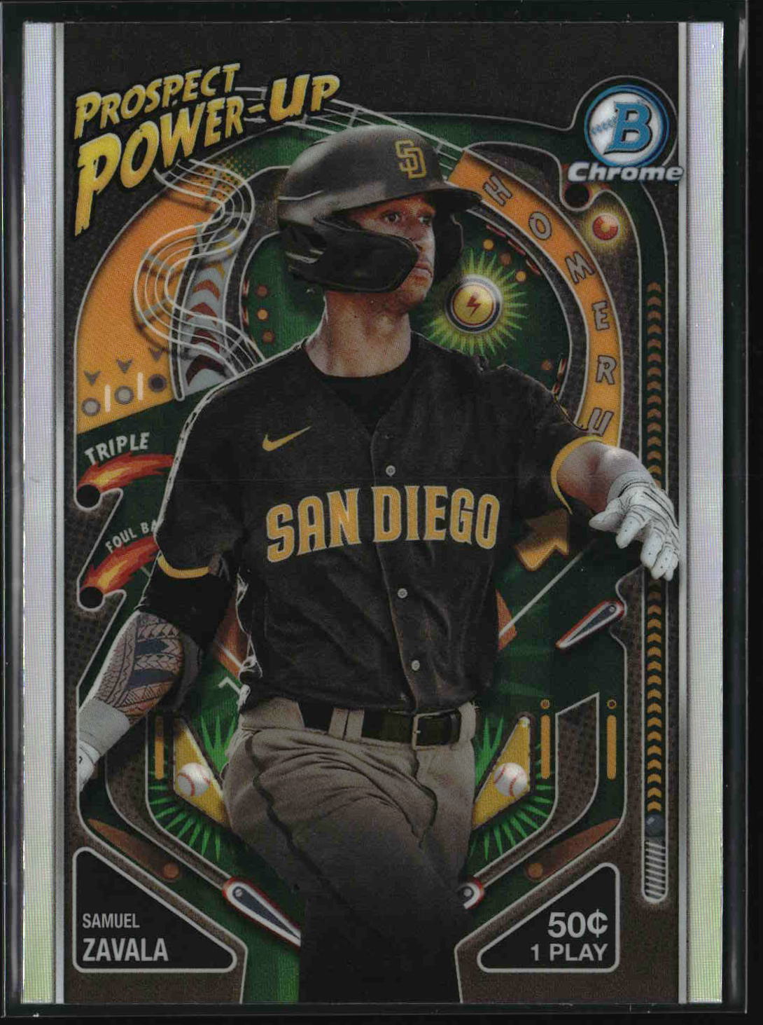 Samuel Zavala 2024 Bowman Prospect Power-Up #PP-2
