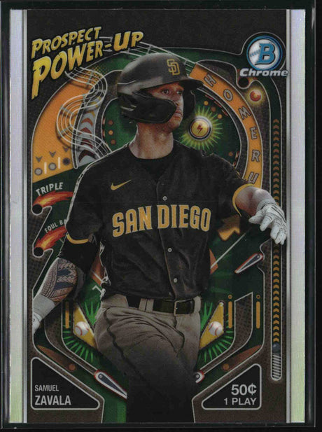 Samuel Zavala 2024 Bowman Prospect Power-Up #PP-2