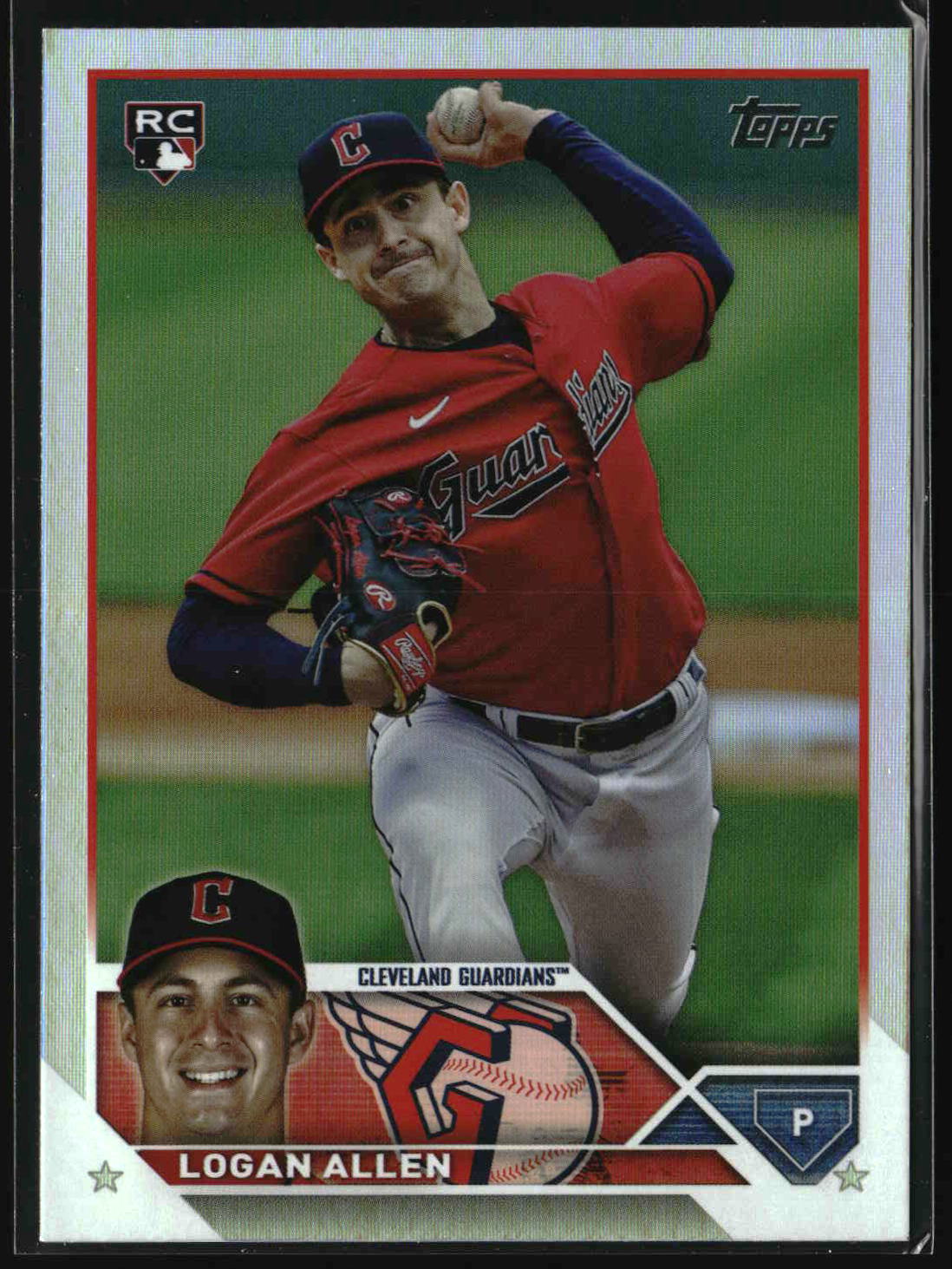Logan Allen 2023 Topps Update Rainbow Foil #US233