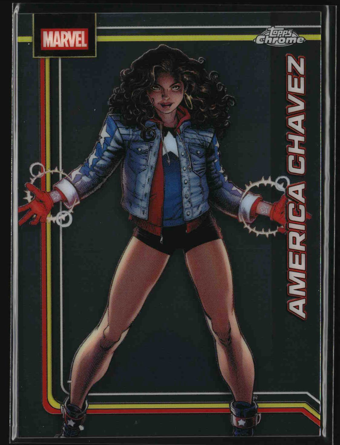 America Chavez 2026 Topps Chrome Marvel Comics #5