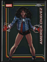 America Chavez 2026 Topps Chrome Marvel Comics #5