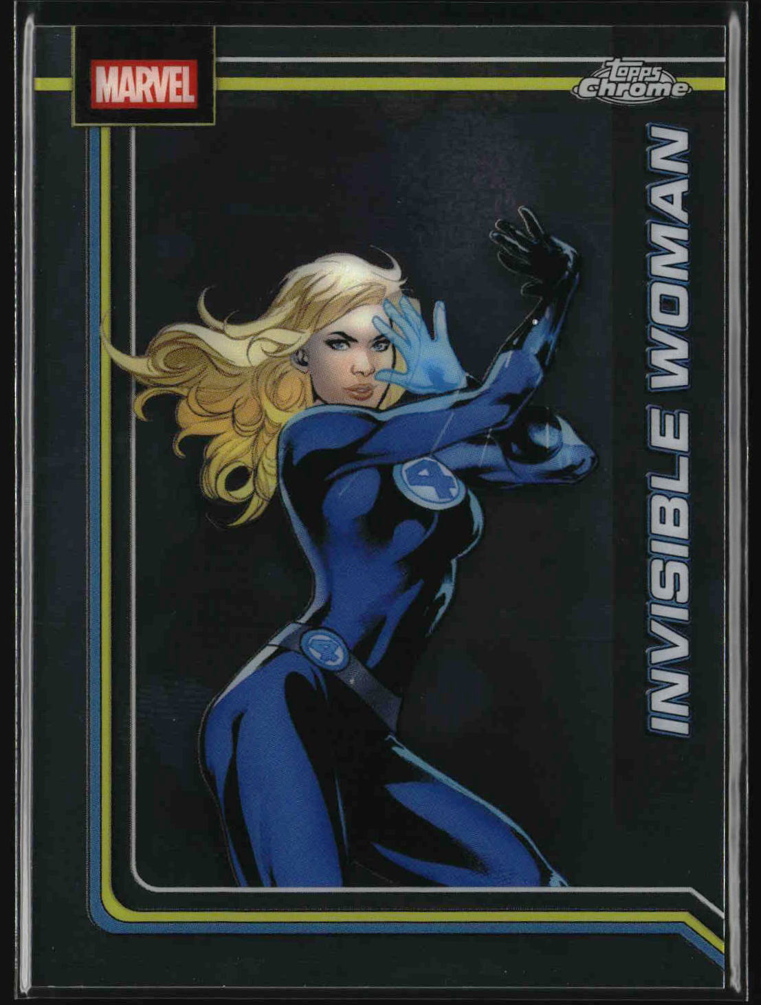 Invisible Woman 2026 Topps Chrome Marvel Comics #55