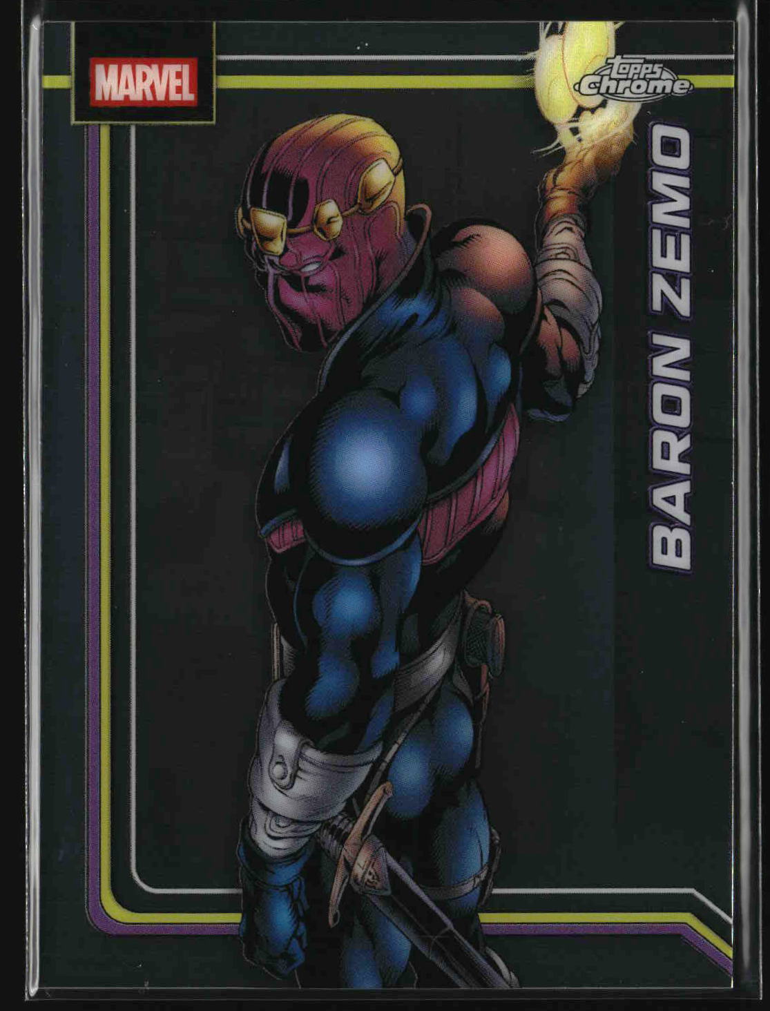 Baron Zemo 2026 Topps Chrome Marvel Comics #9