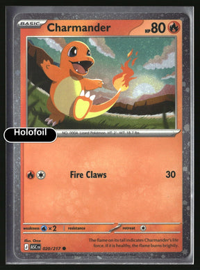 Charmander - 007/091 (Cosmos Holo)