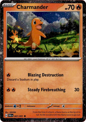 Charmander - 007/091 (Cosmos Holo)