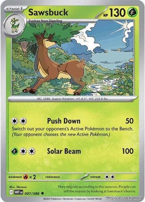 Sawsbuck