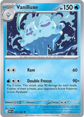 Vanilluxe - 029/086 - [WHT - SV: White Flare]