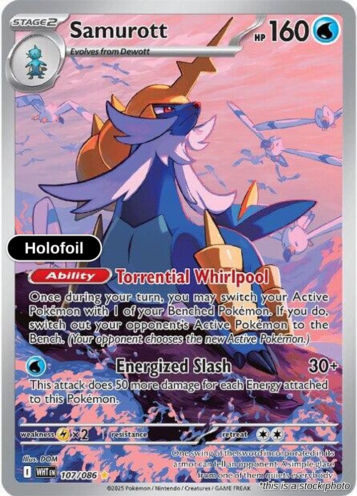 Samurott - 107/086