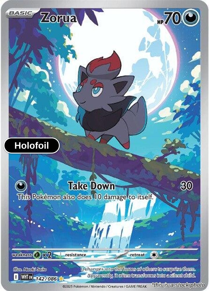 Zorua - 142/086