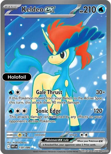 Keldeo ex - 159/086