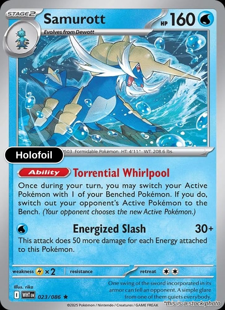 Samurott (Master Ball Pattern)