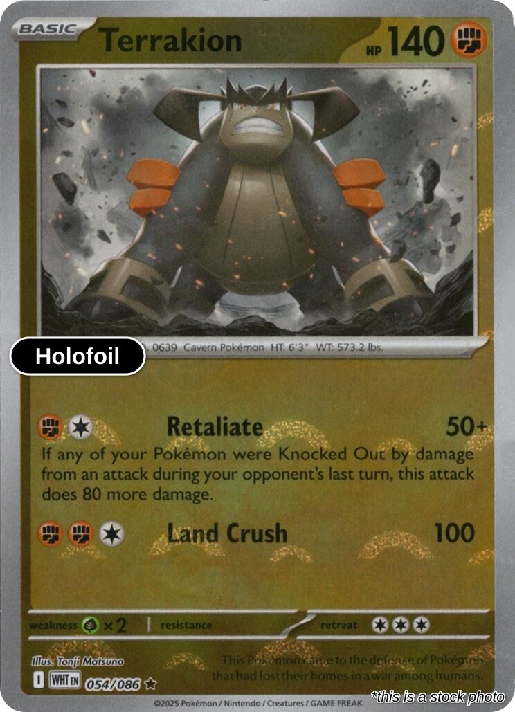Terrakion (Poke Ball Pattern)
