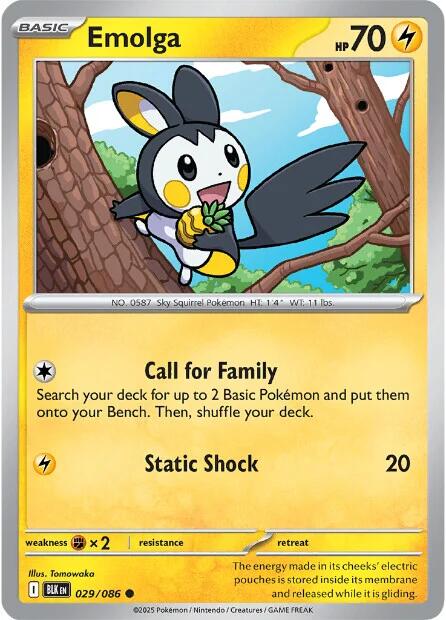 Emolga [BLK - 029/086]