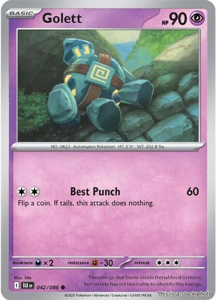 Golett - 042/086 - [BLK - SV: Black Bolt]