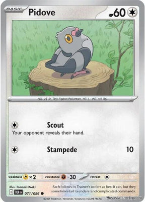 Pidove - 071/086 - [BLK - SV: Black Bolt]