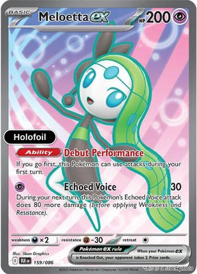 Meloetta ex - 159/086