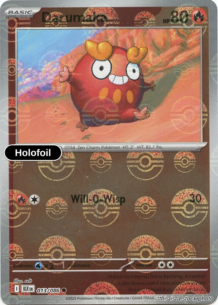 Darumaka (Poke Ball Pattern)