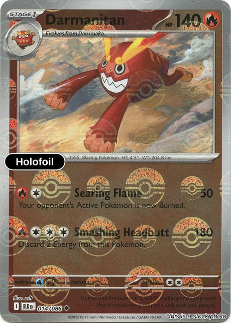 Darmanitan (Poke Ball Pattern)