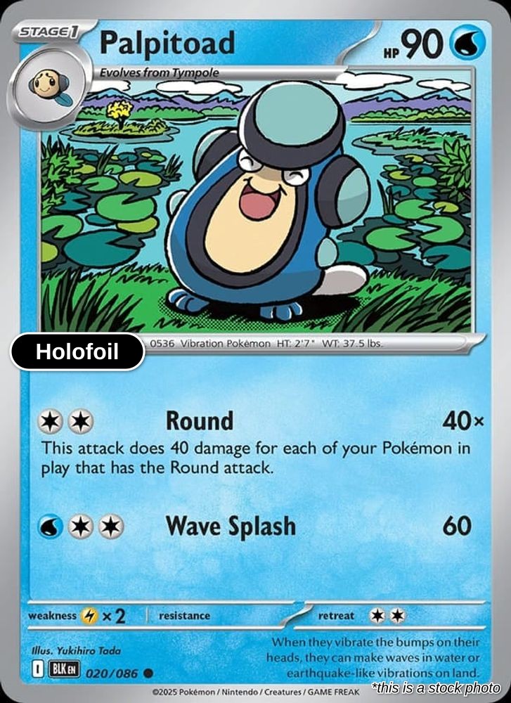 Palpitoad (Poke Ball Pattern)