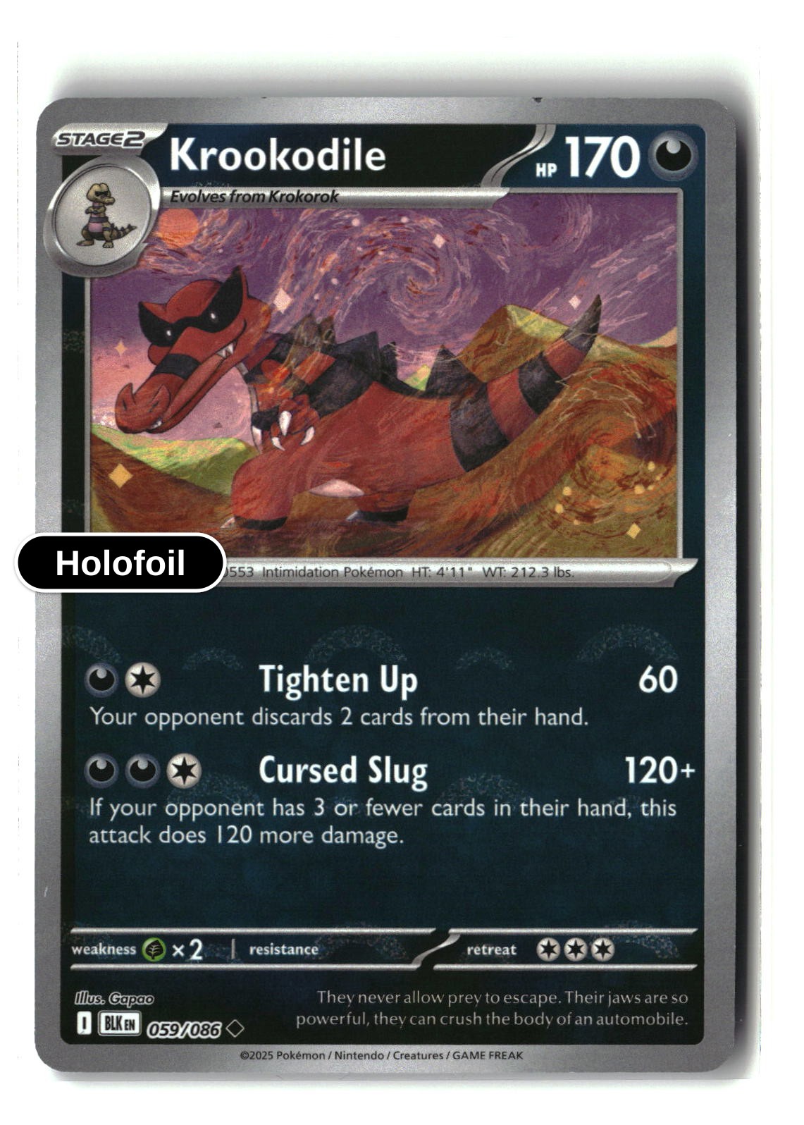 Krookodile (Poke Ball Pattern)