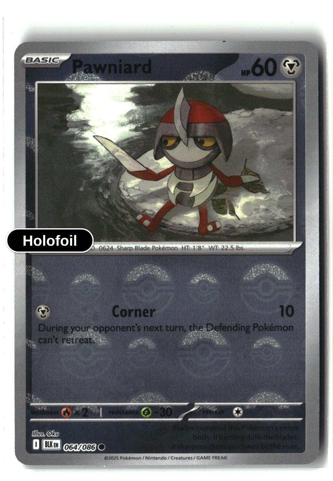 Pawniard (Poke Ball Pattern)