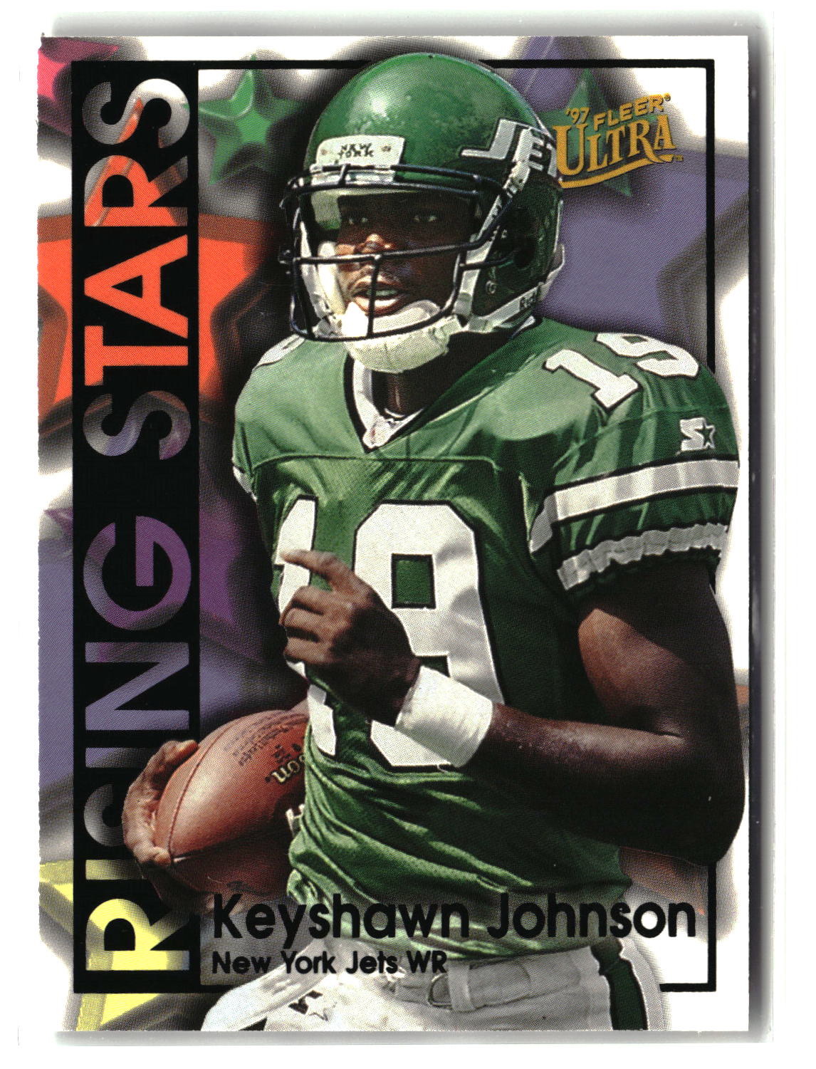 Keyshawn Johnson 1997 Ultra Rising Stars #1 RS