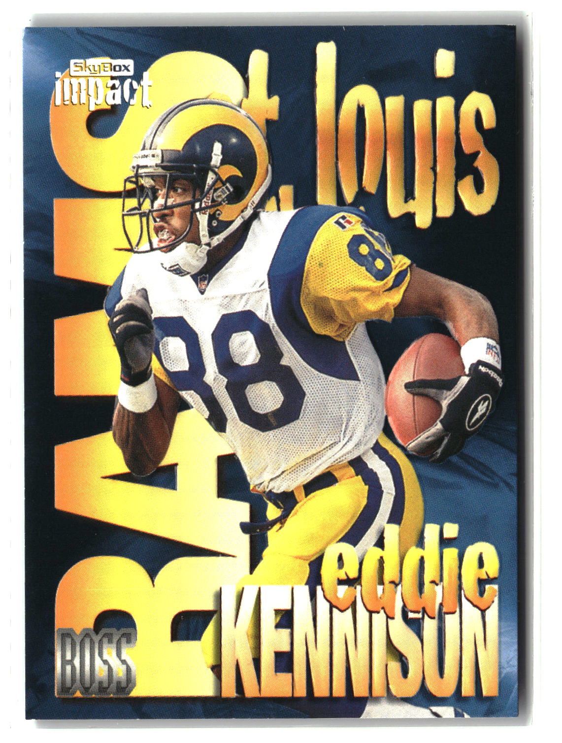 Eddie Kennison 1997 SkyBox Impact Boss #14
