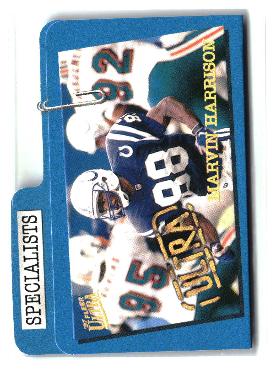 Marvin Harrison 1997 Ultra Specialists Ultra #9 US