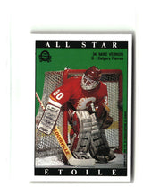 Mike Vernon 1989-90 O-Pee-Chee Stickers Future-Star/All-Star-Backs #34
