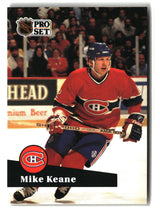 Mike Keane 1991-92 Pro Set French #121