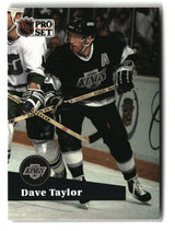 Dave Taylor 1991-92 Pro Set French #103