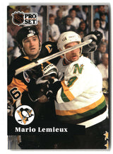 Mario Lemieux 1991-92 Pro Set French #194