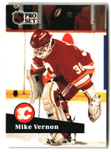 Mike Vernon 1991-92 Pro Set #35
