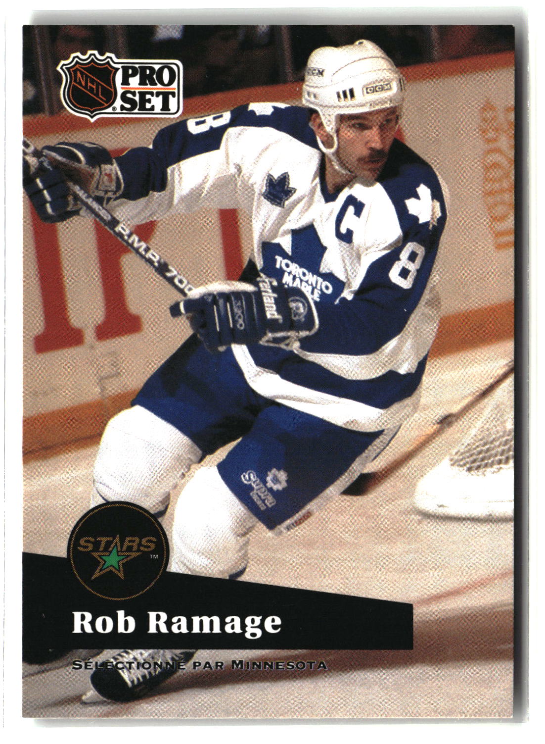 Rob Ramage 1991-92 Pro Set French #232