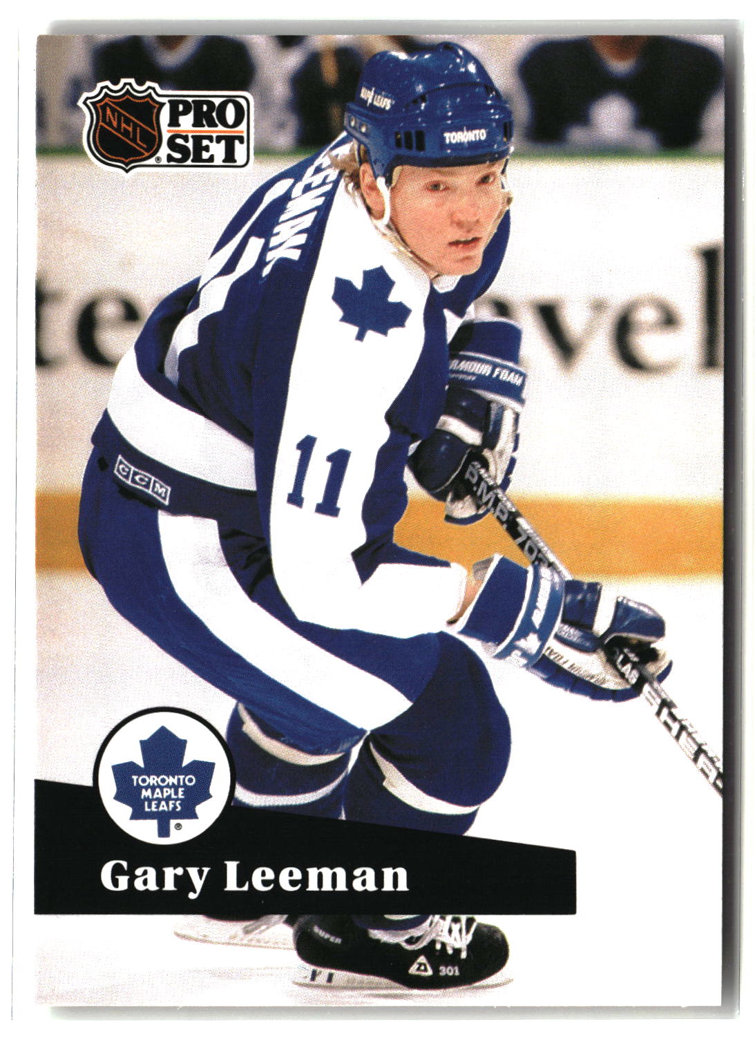 Gary Leeman 1991-92 Pro Set French #231