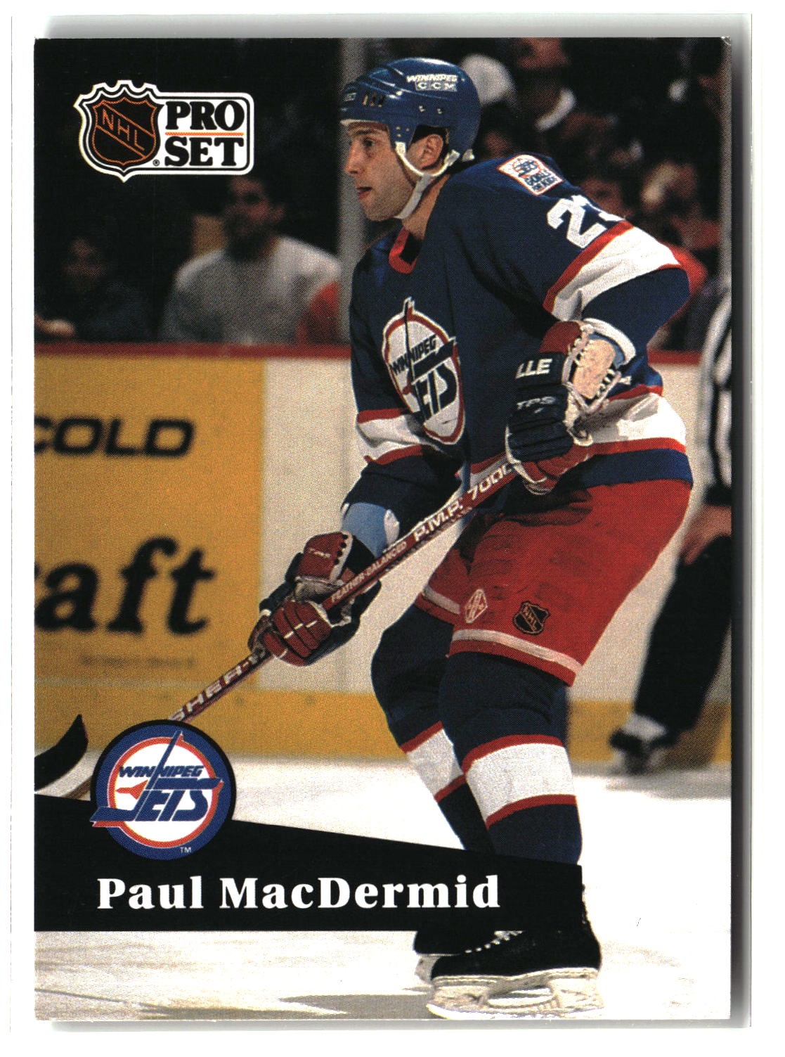 Paul MacDermid 1991-92 Pro Set French #269