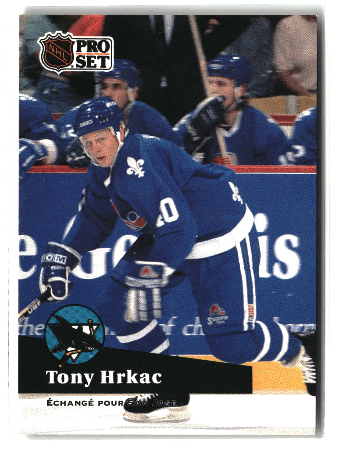 Tony Hrkac 1991-92 Pro Set French #205