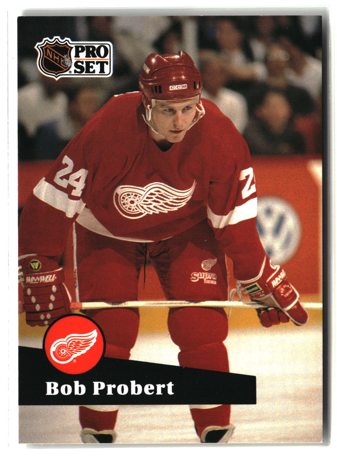 Bob Probert 1991-92 Pro Set French #61