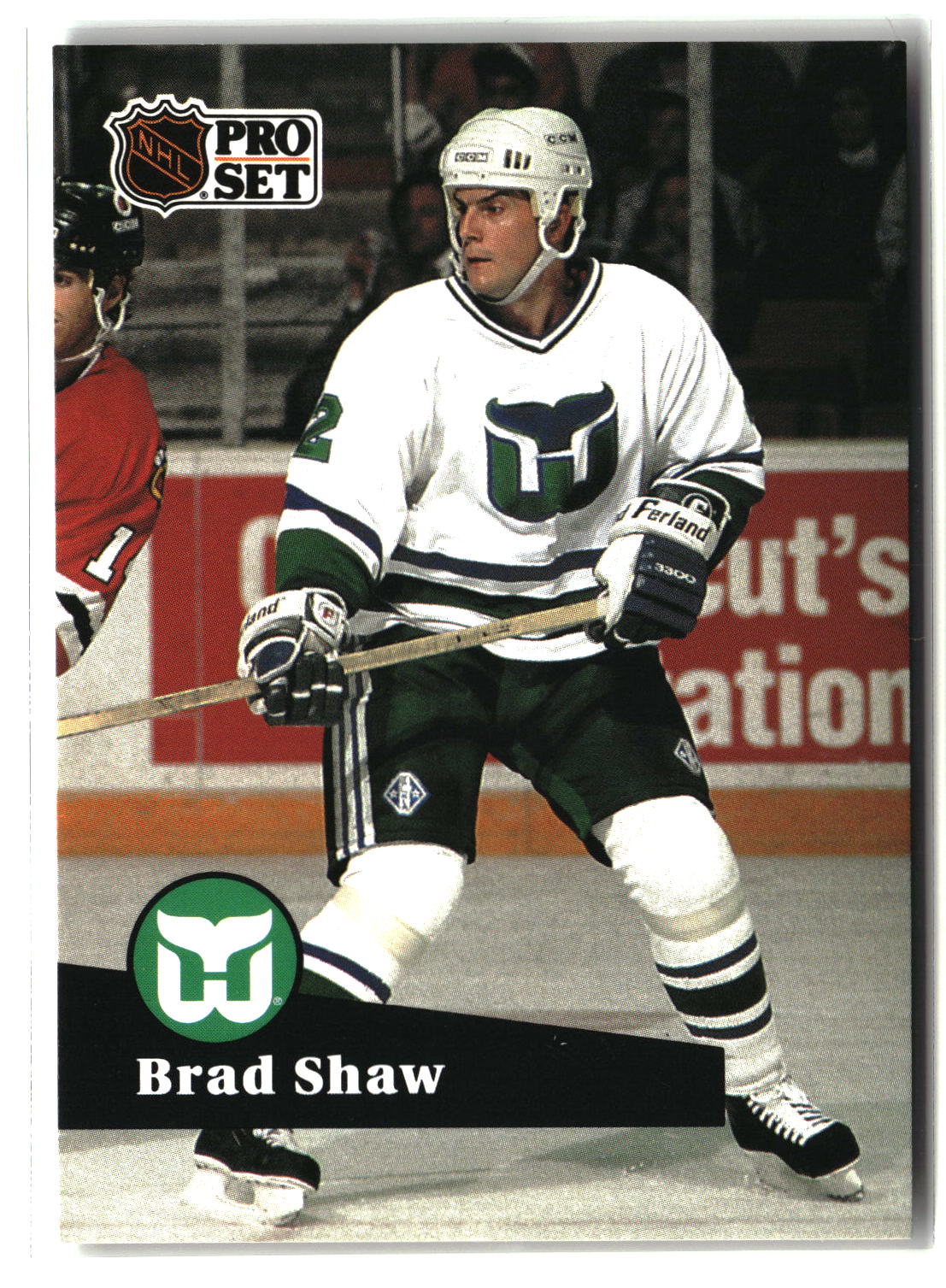 Brad Shaw 1991-92 Pro Set French #87