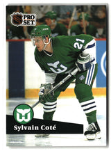 Sylvain Cote 1991-92 Pro Set French #82