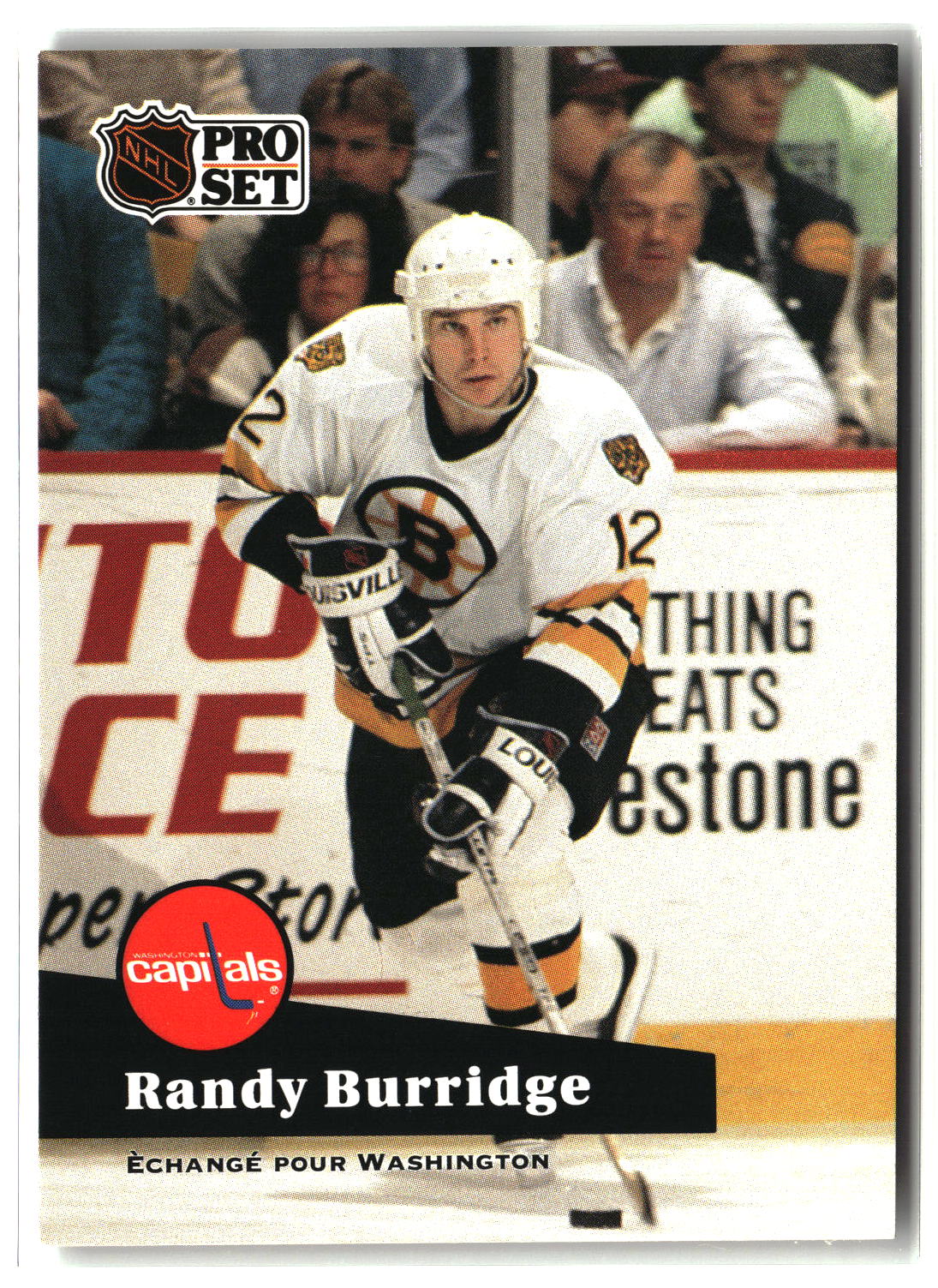 Randy Burridge 1991-92 Pro Set French #4
