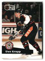 Uwe Krupp 1991-92 Pro Set French #301